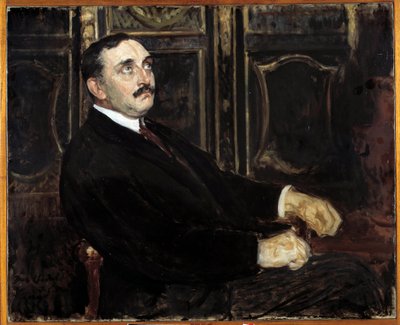 Portrait de Paul Claudel - Jacques Emile Blanche