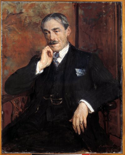 Portrait de Paul Valéry - Jacques Emile Blanche