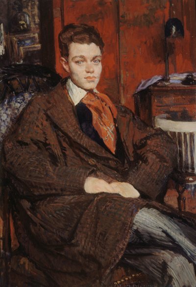Portrait de René Crevel 1900-1935, 1928 - Jacques Emile Blanche