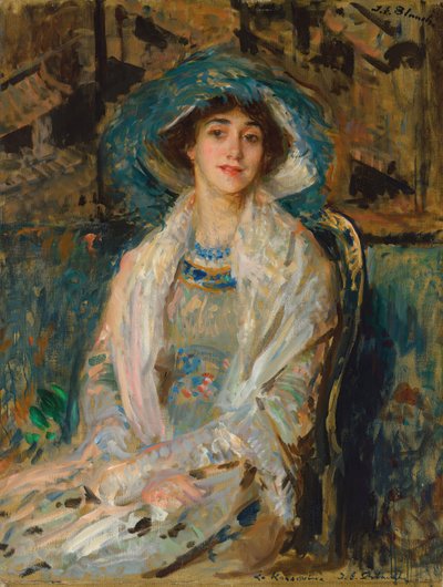 Portrait de la danseuse de ballet Tamara Karsavina 1885-1978 - Jacques Emile Blanche