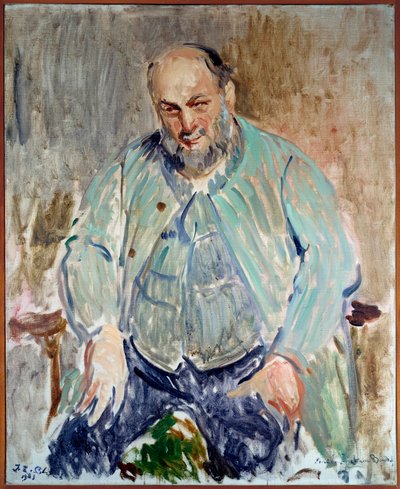Portrait du sculpteur français Antoine Bourdelle (1861-1929) - Jacques Emile Blanche