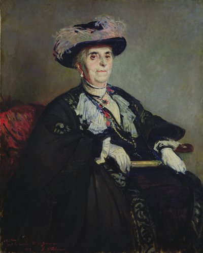 Deuxième étude pour un portrait de Madame Henri Germain, 1913 - Jacques Emile Blanche
