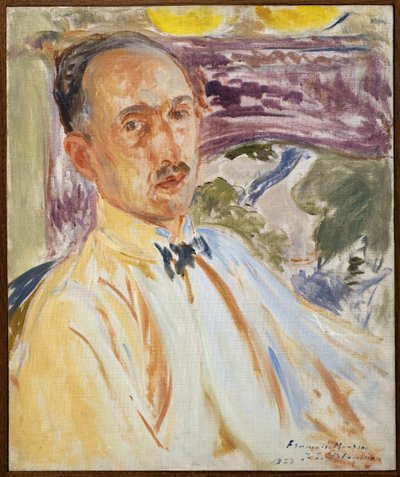 Étude pour le portrait de François Mauriac - Jacques Emile Blanche