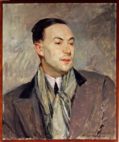 Étude pour le portrait de Paul Morand - Jacques Emile Blanche