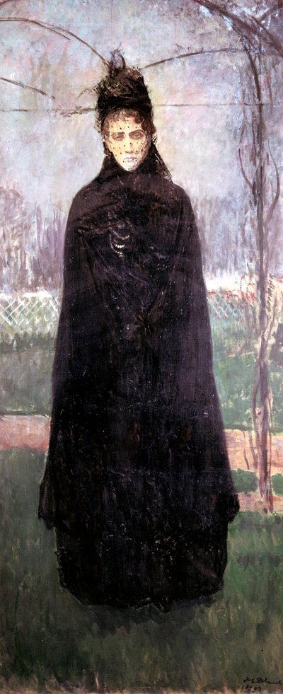 Virginia Oldoini 1837-99 Comtesse de Castiglione, Souvenir de 1893, 1914 - Jacques Emile Blanche