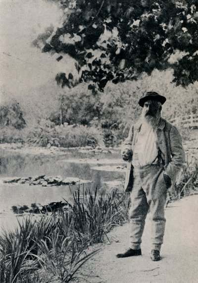 Claude Monet, Giverny - Jacques Ernest Bulloz