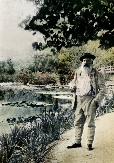 Claude Monet, Giverny, 1905 - Jacques Ernest Bulloz