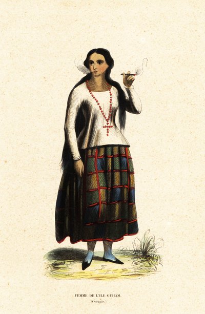 Femme Chamorro de l
