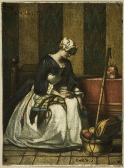 Le travailleur de la tapisserie - Jacques Fabien Gautier d