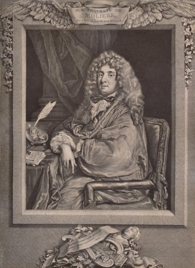Molière, dramaturge et acteur français - Jacques Firmin Beauvarlet