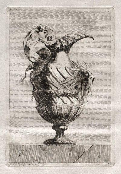 Suite de vases : Planche 16, 1746 - Jacques Francois Joseph Saly