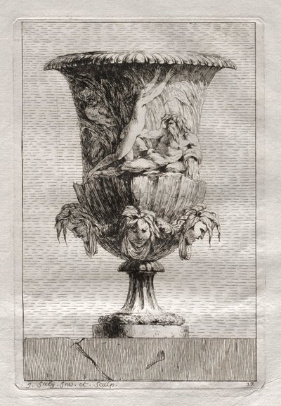 Suite de vases : Planche 17, 1746 - Jacques Francois Joseph Saly