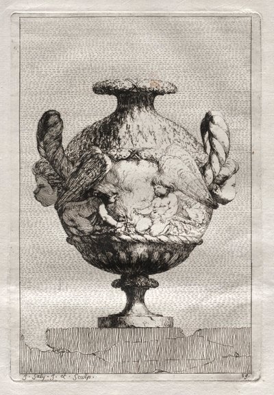 Suite de vases : Planche 19, 1746 - Jacques Francois Joseph Saly