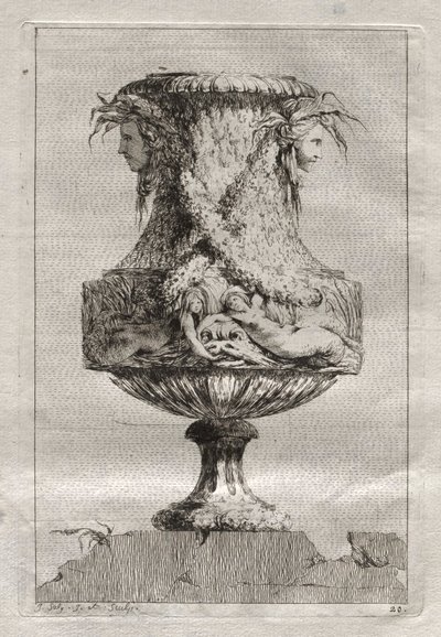 Suite de vases : Planche 20, 1746 - Jacques Francois Joseph Saly