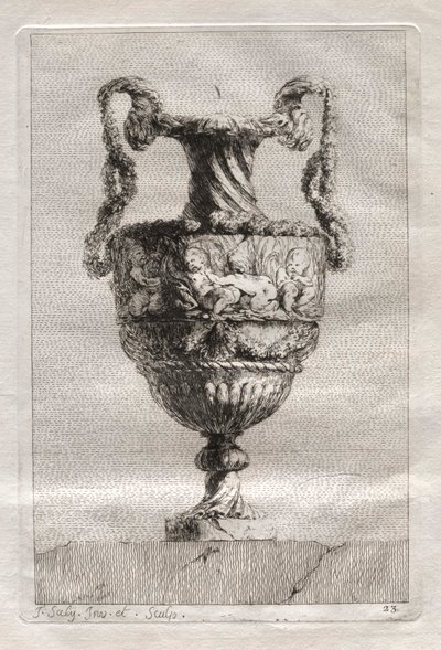 Suite de vases : Planche 23, 1746 - Jacques Francois Joseph Saly
