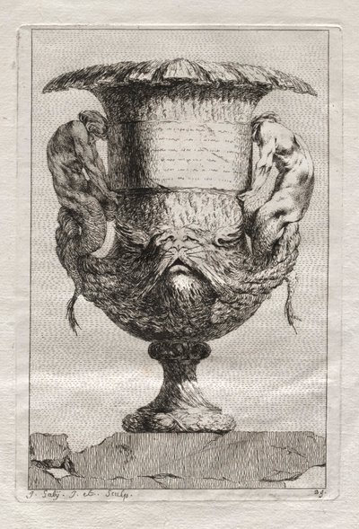 Suite de vases : Planche 29, 1746 - Jacques Francois Joseph Saly