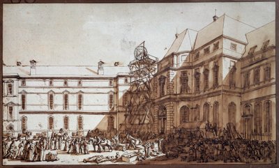 Arrivée au Louvre des chefs-d