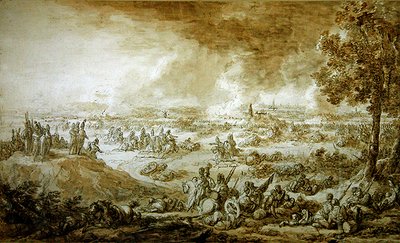 La bataille de Leipzig - Jacques Francois Joseph Swebach