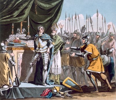 Le jour historique de Bouvines en 1214, gravé par Jean Baptiste Morret (fl. 1790-1820), 1790 - Jacques Francois Joseph Swebach