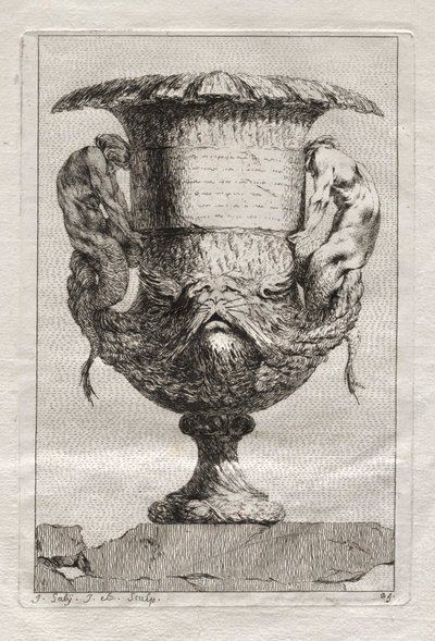 Suite de vases :  Planche 29 - Jacques François Saly