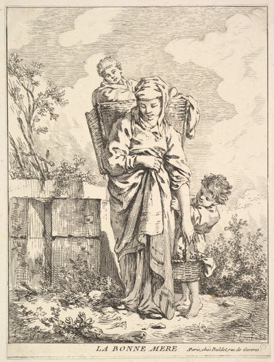 La Bonne Mère, XVIIIe siècle - Jacques Gabriel Huquier