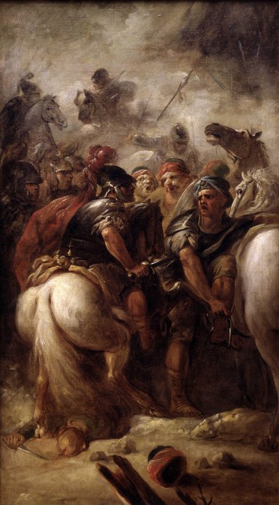 Choc de cavalerie - Jacques Gamelin