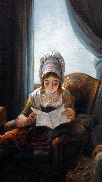 Lecture (détail) - Jacques Gamelin