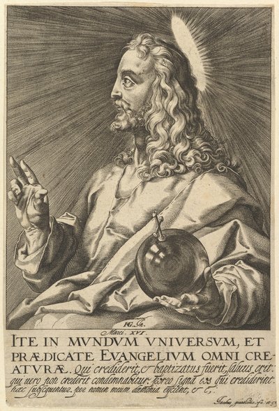 Christ, de Christ et les Douze Apôtres, avant 1609 - Jacques Granthomme