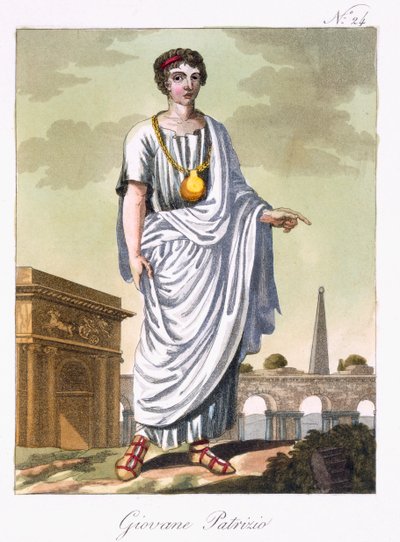 Un Jeune Patricien, illustration de 