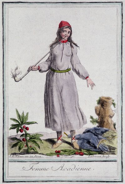 Femme acadienne - Jacques Grasset de Saint Sauveur
