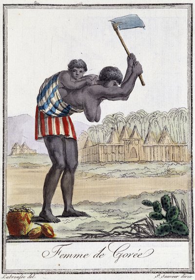 Femme de Gorée (Sénégal) - Jacques Grasset de Saint Sauveur