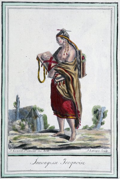 Sauvagesse iroquoise - Jacques Grasset de Saint Sauveur