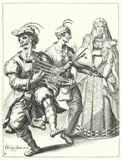 Mascarade (gravure) - Jacques II de Gheyn