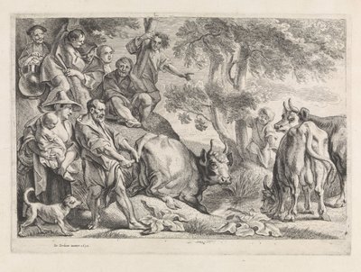 Hercule et Cacus - Jacques Jordaens
