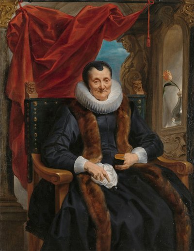 Portrait de Magdalena de Cuyper - Jacques Jordaens