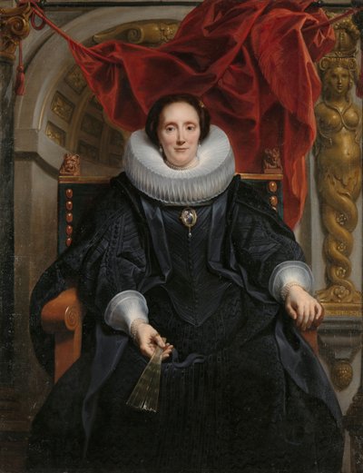 Portraits de Rogier Le Witer et de sa femme, Catharina Behaghel - Jacques Jordaens