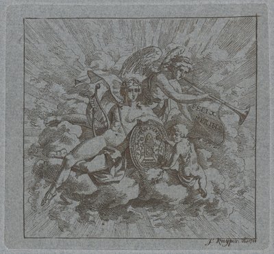 Composition allégorique sur Felix Meritis - Jacques Kuyper