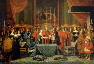 Célébration du mariage de Louis XIV et Marie-Thérèse d