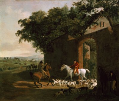 Départ à la chasse - Jacques Laurent Agasse