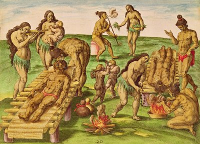 Comment les Indiens soignent leurs malades, de 