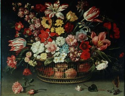 Un Panier de Fleurs - Jacques Linard