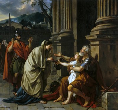 Bélisaire mendiant, 1781 - Jacques Louis David