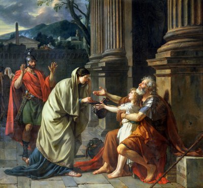 Bélisaire mendiant, 1781 - Jacques Louis David