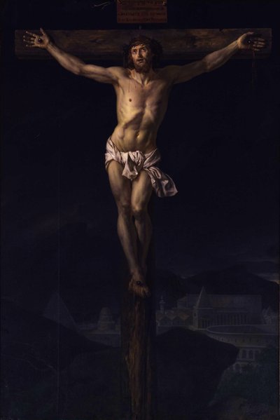 Le Christ sur la croix - Jacques Louis David