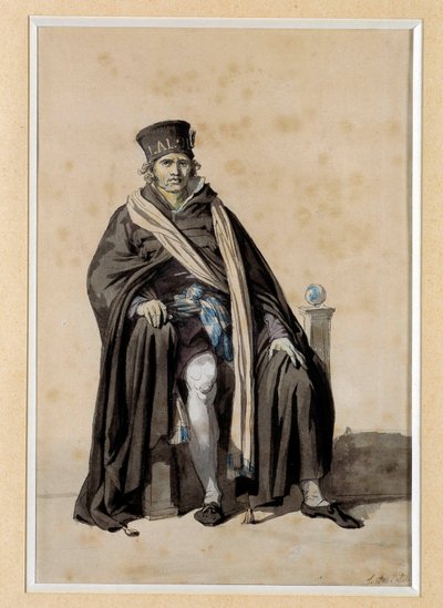 Convention: projet de costume civique 1793 "L