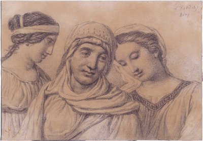 Néerlandais : Trois femmes - Jacques Louis David