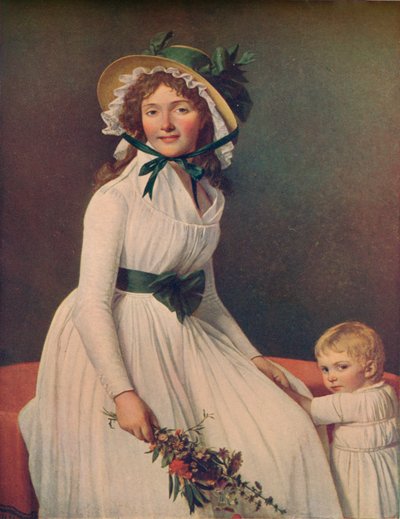 Emilie Pecoul, Madame Seriziat, 1795 - Jacques Louis David