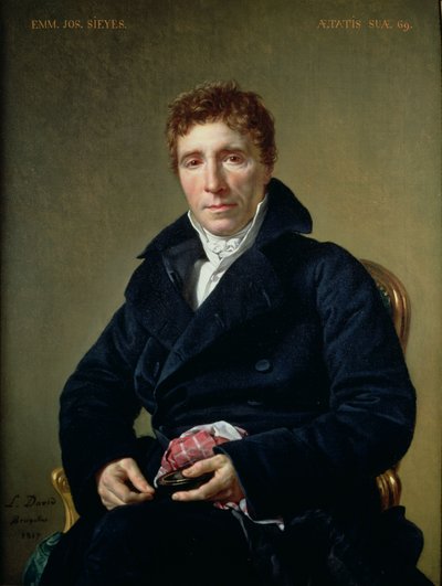 Emmanuel Joseph Sieyes (1748-1836) 1817 - Jacques Louis David