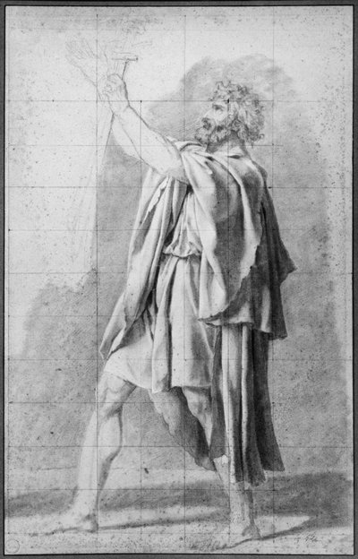 Père des Horaces, étude pour 