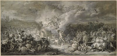 Français :  Les Combats de Diomède The Combat of Diomedes - Jacques Louis David